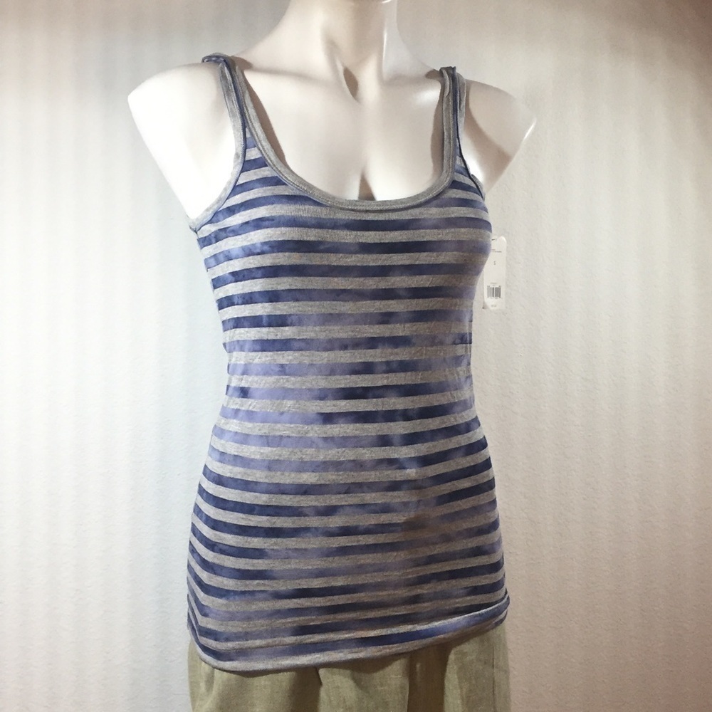 Banana Republic scoop neck striped tank new NWT